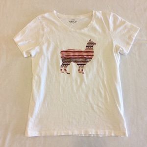 J. Crew Llama Collector’s Graphic Tee